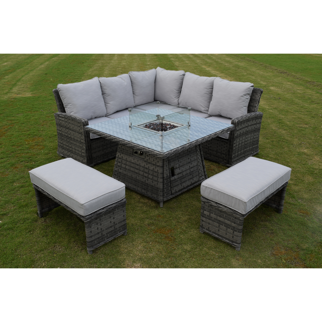 Amalfi casual sofa dining set sale